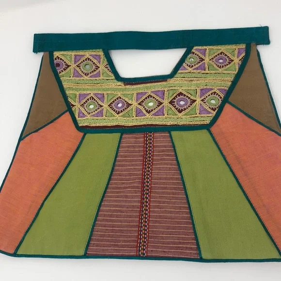 New! Gramshree Indian craft purse clutch - Picture 2 of 8